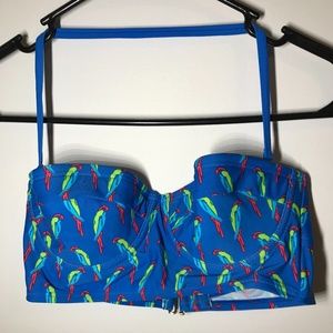 Target Parrot Printed Bikini Top